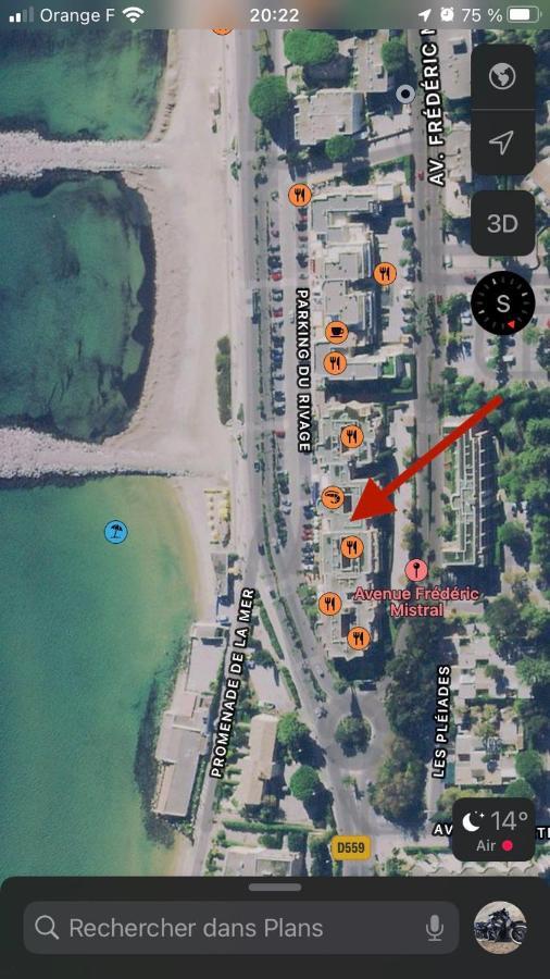 Studio Bord De Mer Cavalaire Extérieur photo